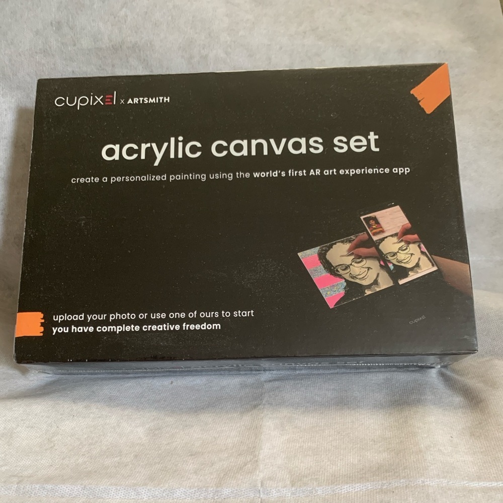 NWT Cupixel Sealed Acrylic Canvas Set